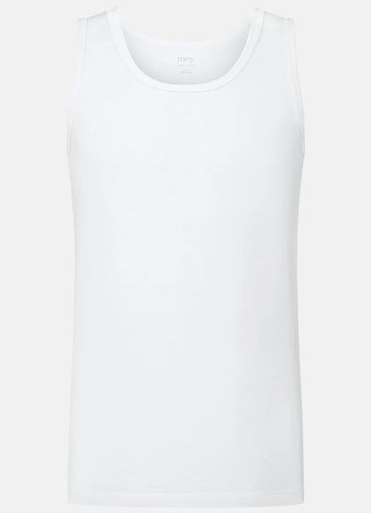 Undertøy herre tank topp singlet, norge mey network, hvit white