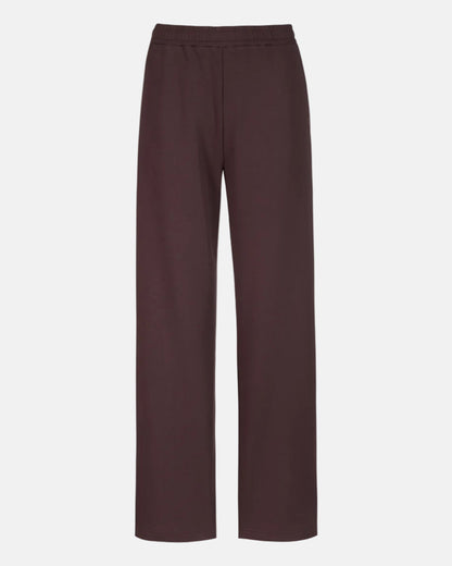 Joggebukse vid løs relaxed loungewear Mey soulwear, Comfy Comfort bomull modal hot maroon, homewear dame norge frilin