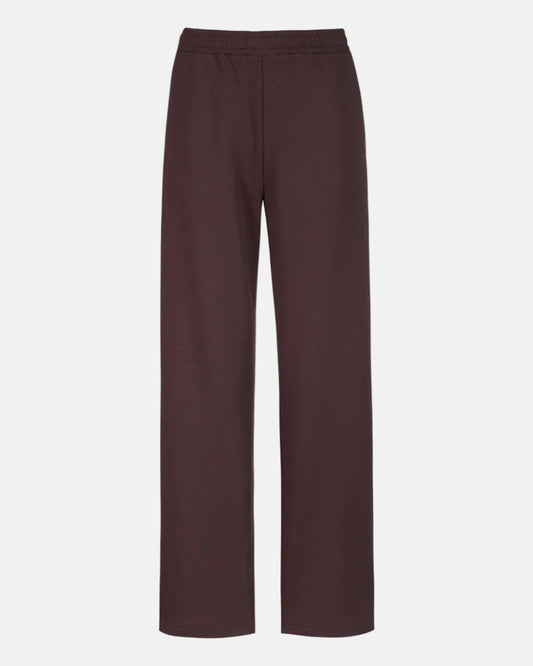 Joggebukse vid løs relaxed loungewear Mey soulwear, Comfy Comfort bomull modal hot maroon, homewear dame norge frilin
