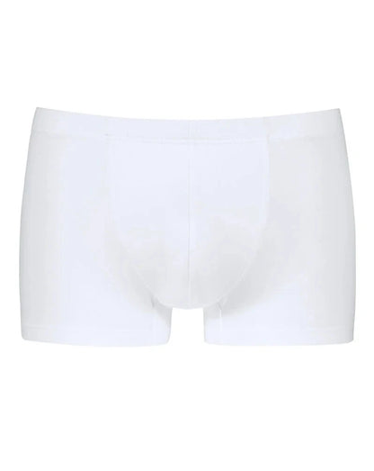 Boxer shorty shorts, hvit, bomull