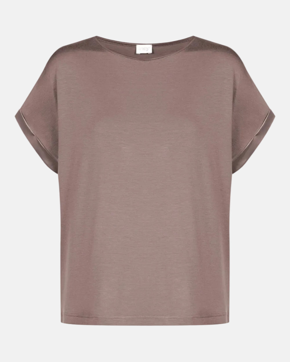 Pysjamas loungewear T-skjorte, pure chic Mey beige brun modal, undertøy norge dame frilin
