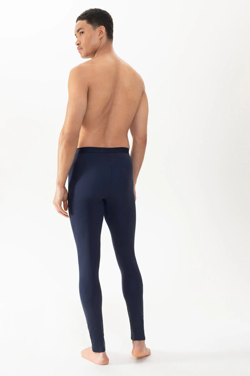 Undertøy herre stilongs leggings, mann sport, norge mey high performance, blå navy