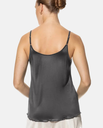 Singlet viskose modal camisole loungewear nattøy, Mey coco, frilin dame norge, grå grey