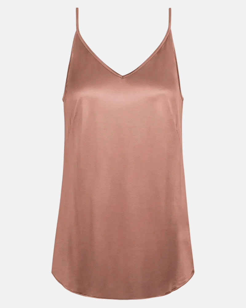 Singlet viskose modal camisole loungewear nattøy, Mey coco, frilin dame norge, beige brun nougat