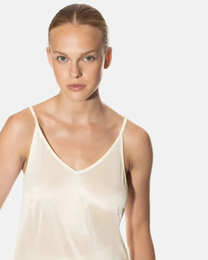 Singlet viskose modal camisole loungewear nattøy, Mey coco, frilin dame norge, hvit off white ivory champagner beige