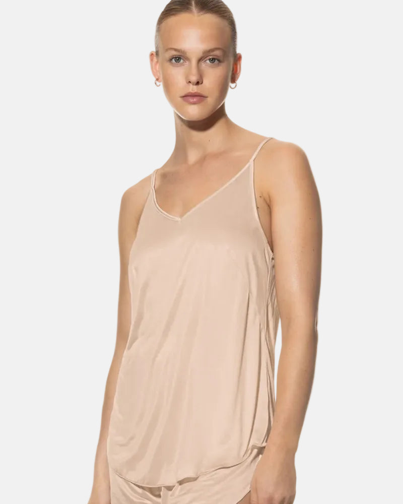 Singlet viskose modal camisole loungewear nattøy, Mey coco, frilin dame norge, beige bailey sand nude