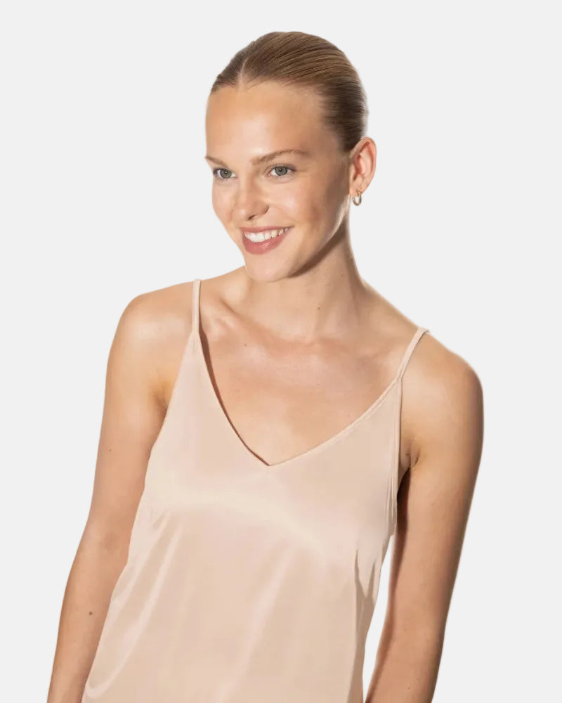 Singlet viskose modal camisole loungewear nattøy, Mey coco, frilin dame norge, beige bailey sand nude