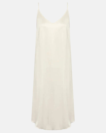 Kjole underkjole nattkjole viskose modal nattøy, Mey coco, frilin dame norge, hvit off white ivory champagner beige