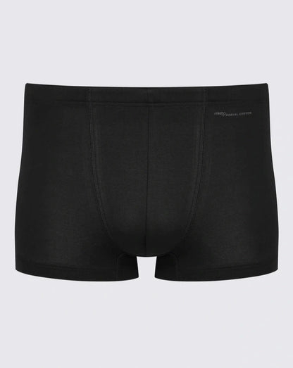 Boxer shorts herre, mey, bomull, svart