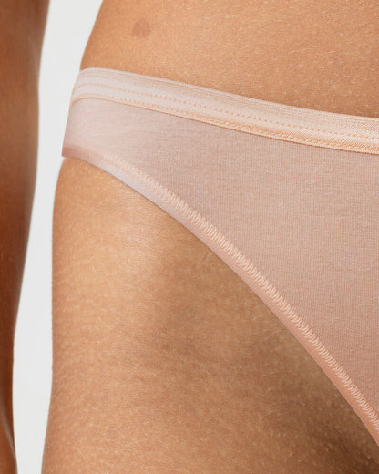 Truse brazilian tai modal blonde Mey Delightful rosa fersken peach blush, undertøy frilinnorge dame