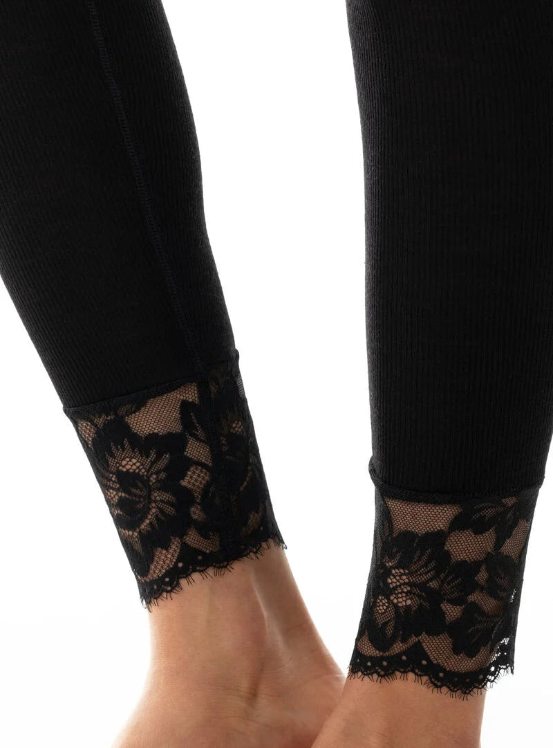 Ullundertøy stilongs merinoull silke, leggings blonder wool love Mey, Frilin undertøy norge dame