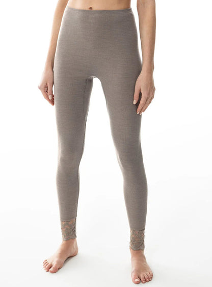 Ullundertøy stilongs merinoull silke, leggings blonder wool love Mey, Frilin undertøy norge dame