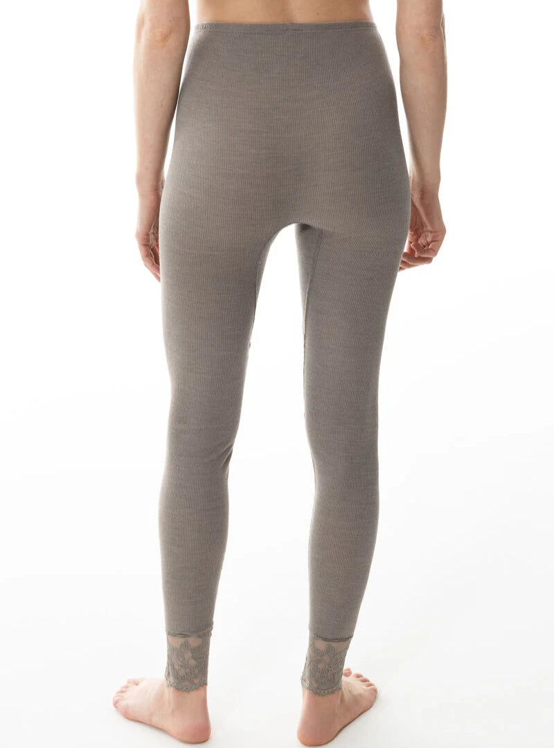 Ullundertøy stilongs merinoull silke, leggings blonder wool love Mey, Frilin undertøy norge dame