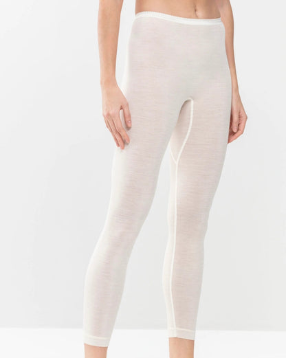 Ullundertøy leggings stilongs silke, norge dame, mey exquisite hvit white