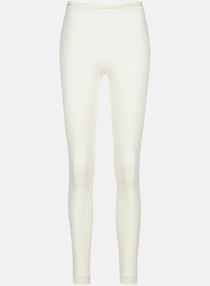 Ullundertøy stilongs leggings merinoull silke, mey exquisite, white hvit, frilin undertøy norge