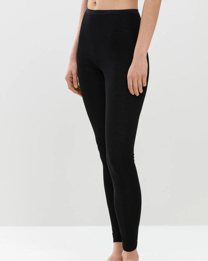 Ullundertøy leggings stilongs silke, norge dame, mey exquisite svart black