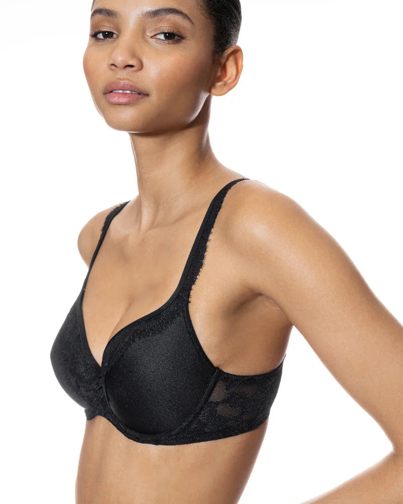 BH full cup spacer Mey amazing black svart vattert, undertøy frilin norge