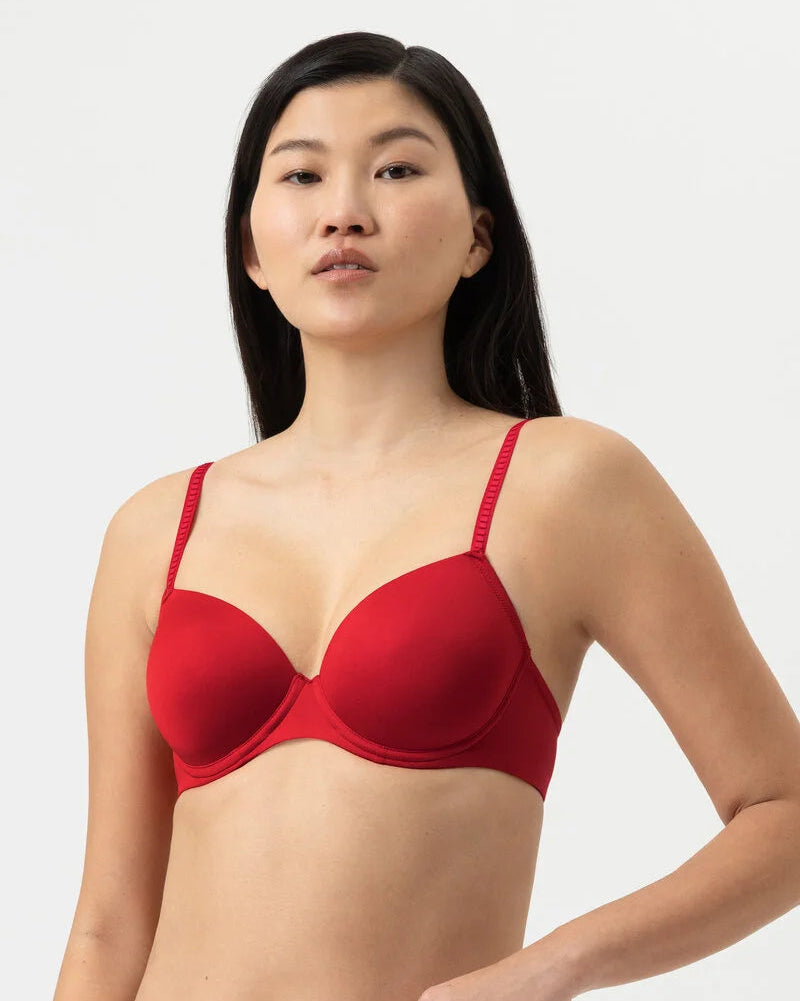 BH Full cup bi-stretch glatt rød, Joan Mey, Undertøy norge dame Frilin