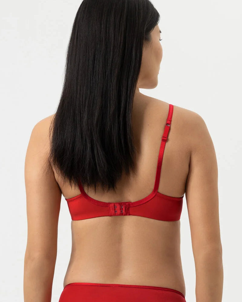 BH Full cup bi-stretch glatt rød, Joan Mey, Undertøy norge dame Frilin