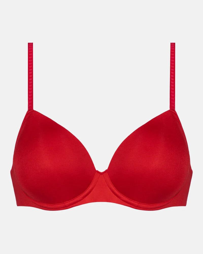 BH Full cup bi-stretch glatt rød, Joan Mey, Undertøy norge dame Frilin