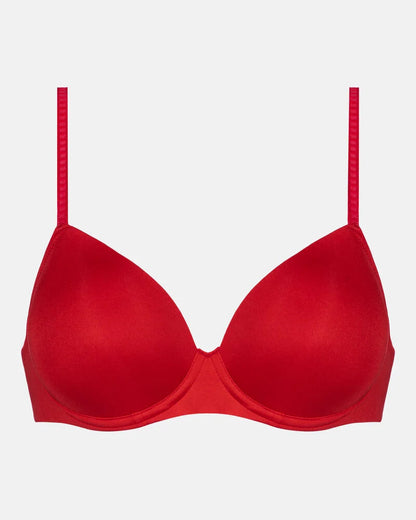 BH Full cup bi-stretch glatt rød, Joan Mey, Undertøy norge dame Frilin