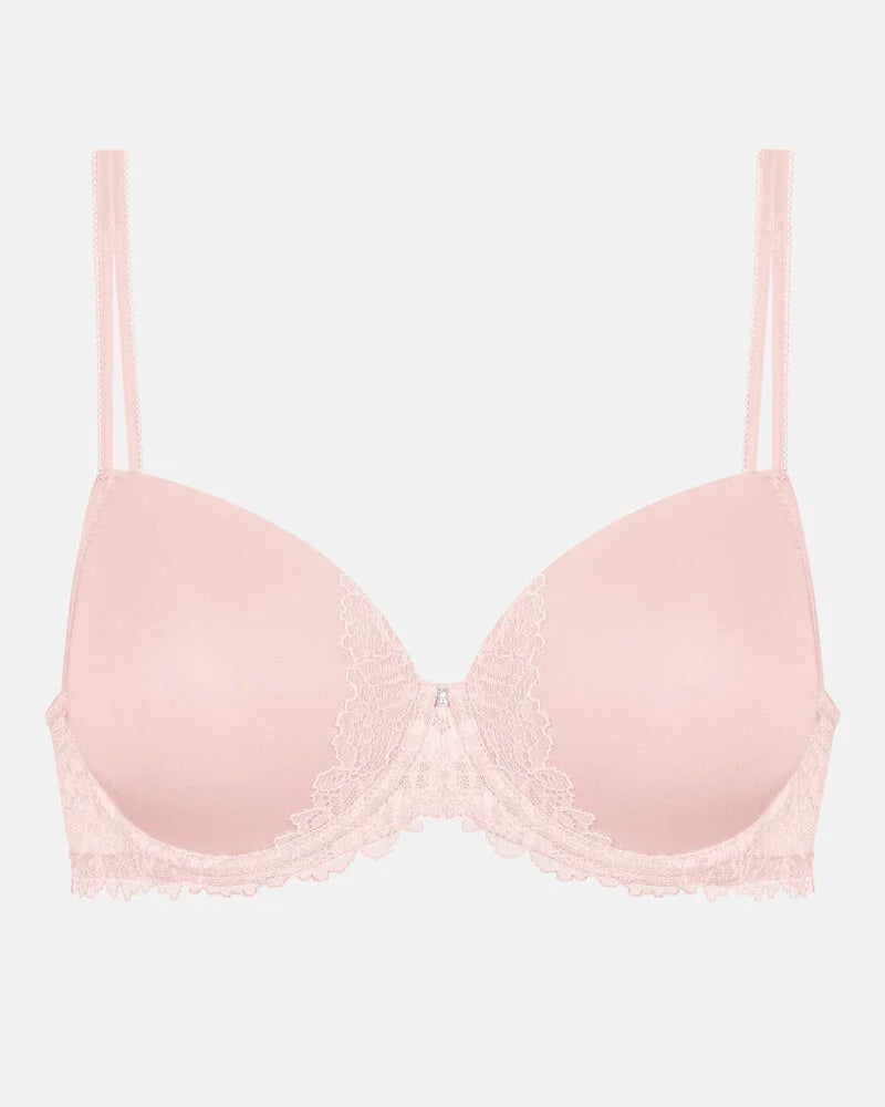 BH full cup bi-stretch Mey Luxurious rosa bonbon pink vattert, undertøy frilin norge