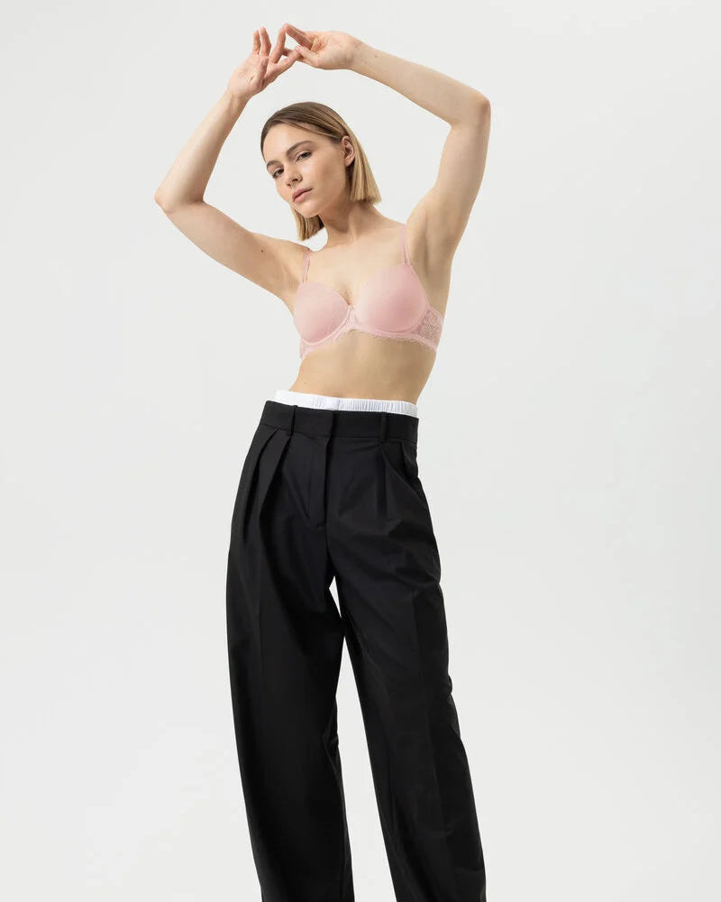 BH full cup bi-stretch Mey Luxurious rosa bonbon pink vattert, undertøy frilin norge