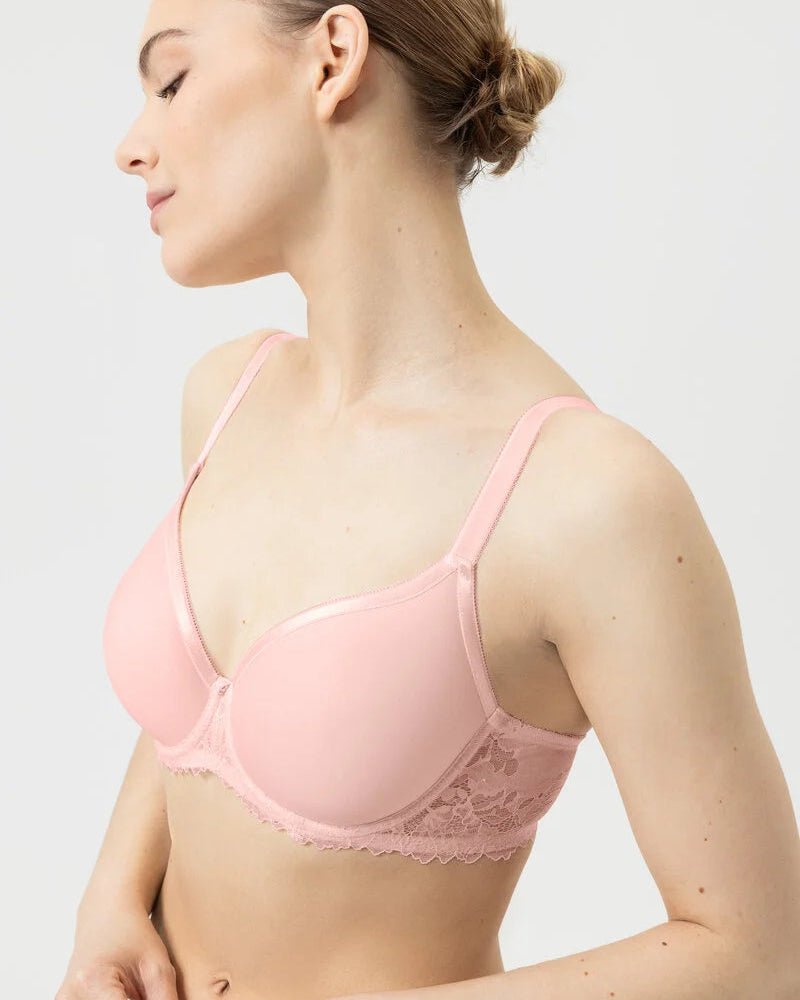 BH full cup spacer Mey Luxurious rosa bonbon pink vattert, undertøy frilin norge
