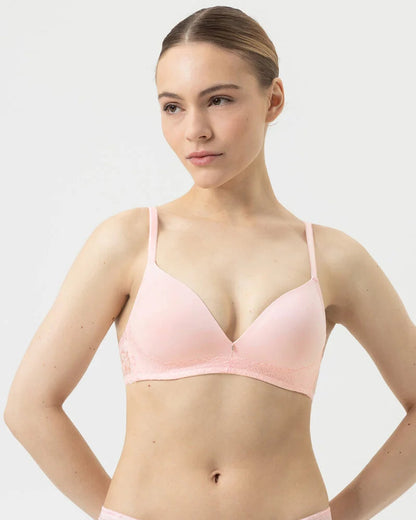 BH uten spiler bi-stretch wireless Mey Luxurious rosa bonbon pink spilefri vattert, undertøy frilin norge