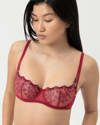 BH Mey delightful rød red halv cup balconette uvattert uten padding, undertøy dame norge frilin