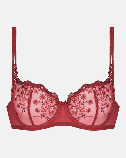 BH Mey delightful rød red halv cup balconette uvattert uten padding, undertøy dame norge frilin