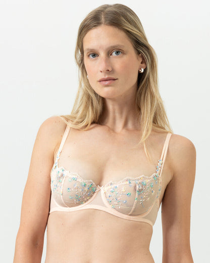 BH balconette halv cup Mey delightful rosa fersken peach blush, undertøy frilin dame norge
