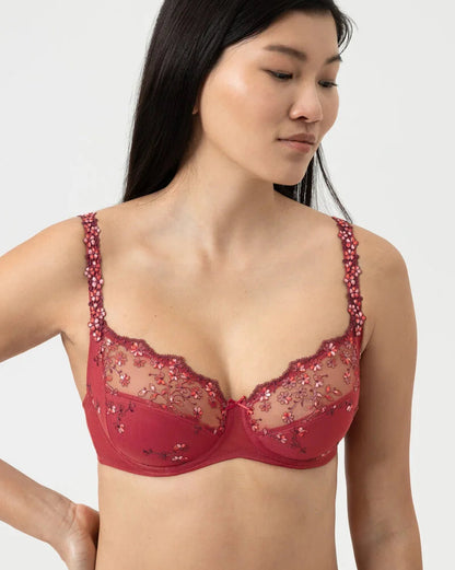 BH Mey delightful rød red full cup 3-part uvattert uten padding, undertøy dame norge frilin