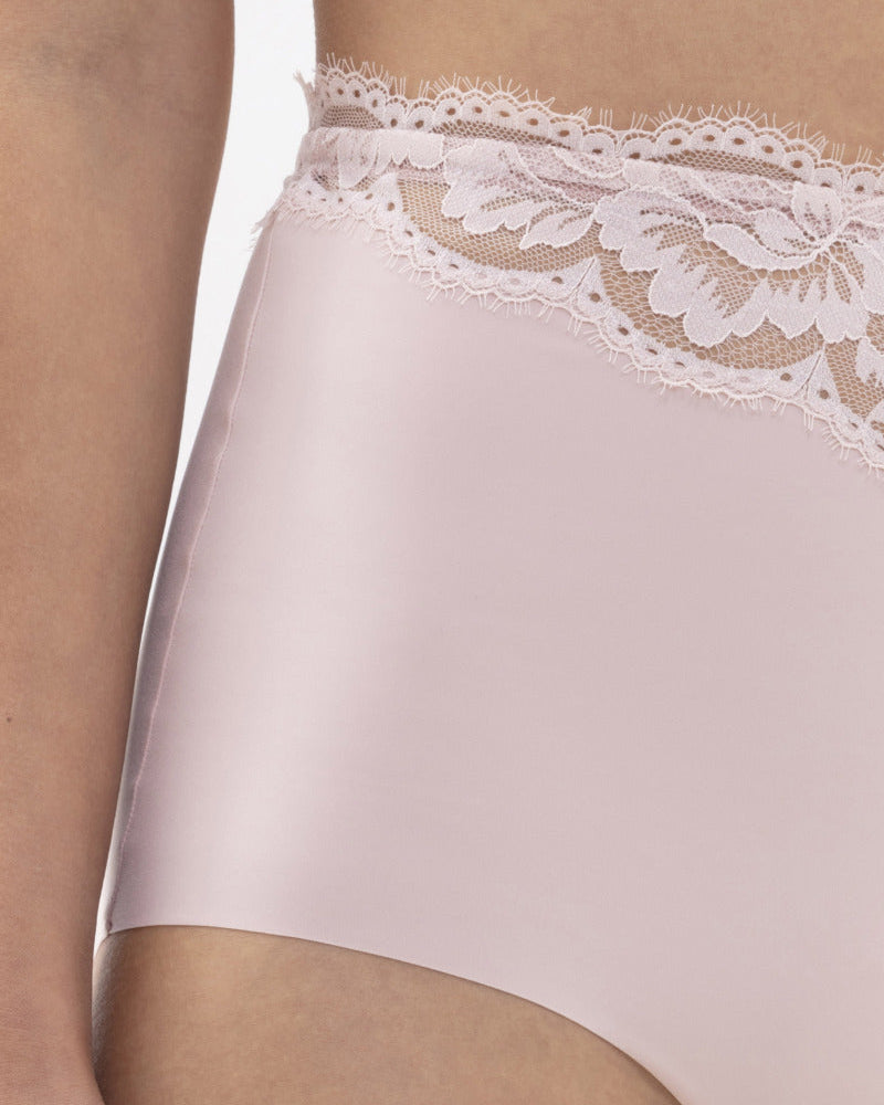Truse høyt liv high waist Mey amazing, rosa blossom blonde sømløs undertøy