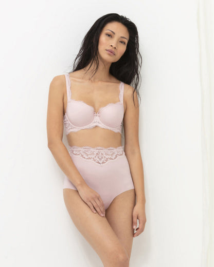 Truse høyt liv high waist Mey amazing, rosa blossom blonde sømløs undertøy