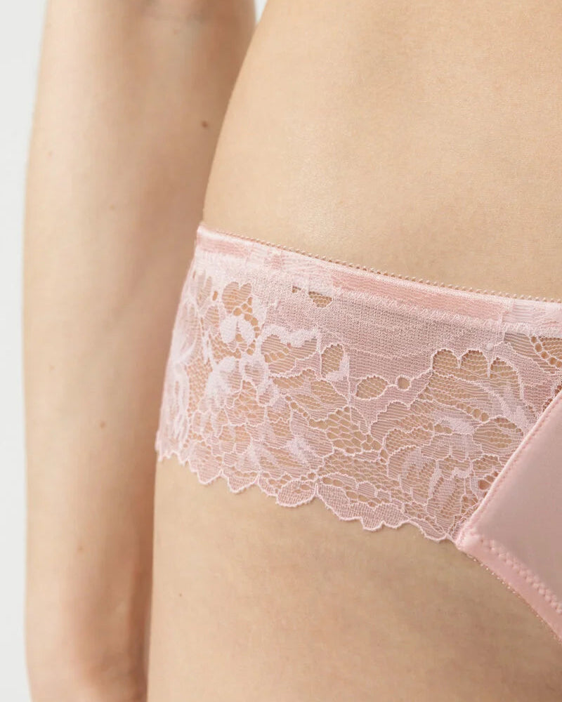 Thong stringtruse Mey Luxurious, rosa bonbon pink blonde undertøy dame Frilin norge