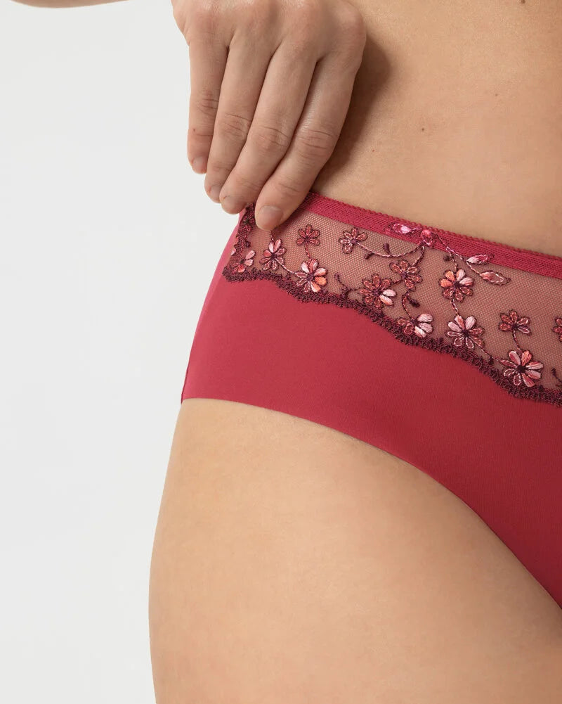 Truse hipster blonde rød red Mey delightful, dame undertøy norge frilin