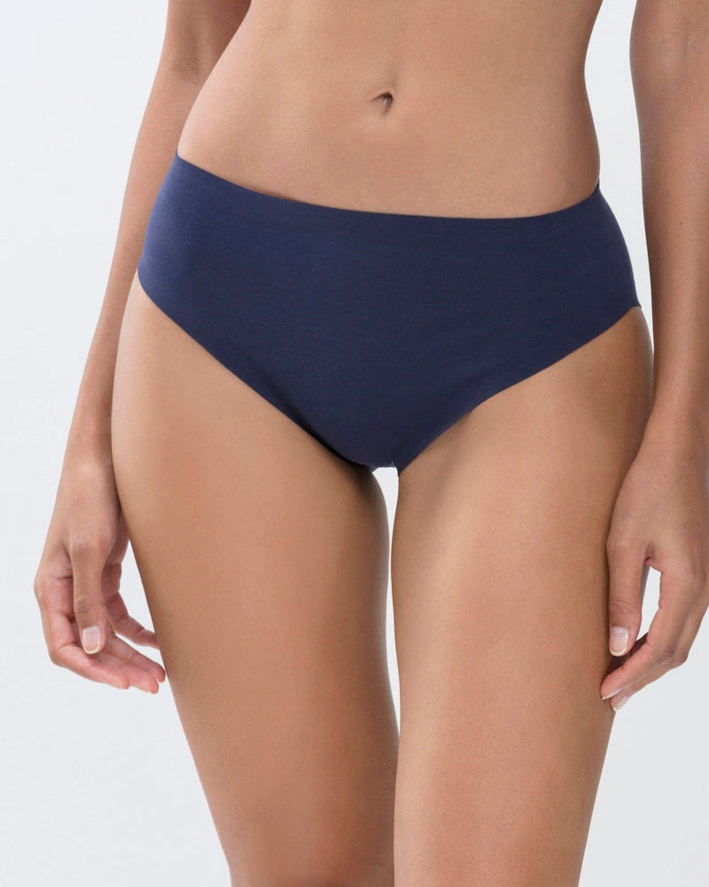 Truse american brief blå blue navy bomull, natural second me Mey, Frilin undertøy norge dame