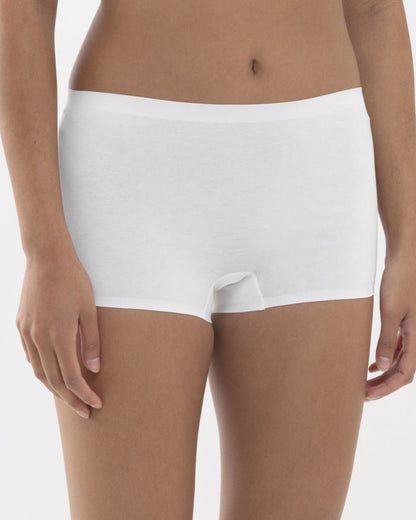 Shorts Truse brief hvit white bomull, natural second me Mey, Frilin undertøy norge dame
