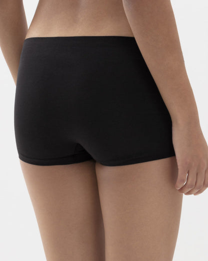 Shorts Truse brief svart sort black bomull, natural second me Mey, Frilin undertøy norge dame