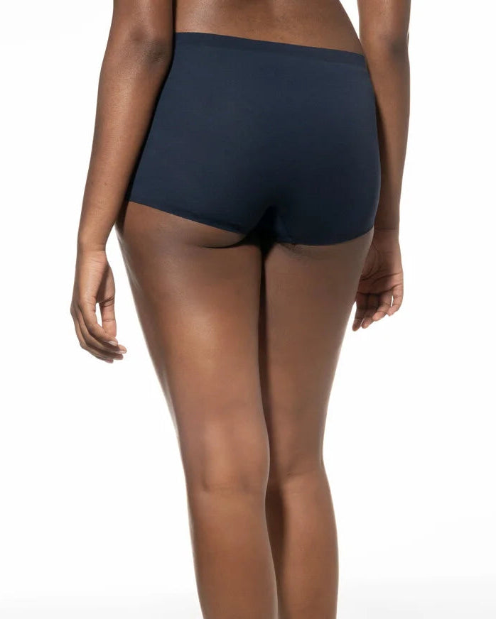 Shorts Truse brief blå blue navy bomull, natural second me Mey, Frilin undertøy norge dame