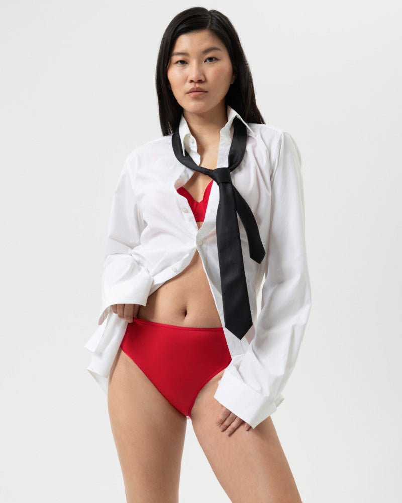 Truse american brief rød red, Joan Mey, Frilin undertøy norge dame