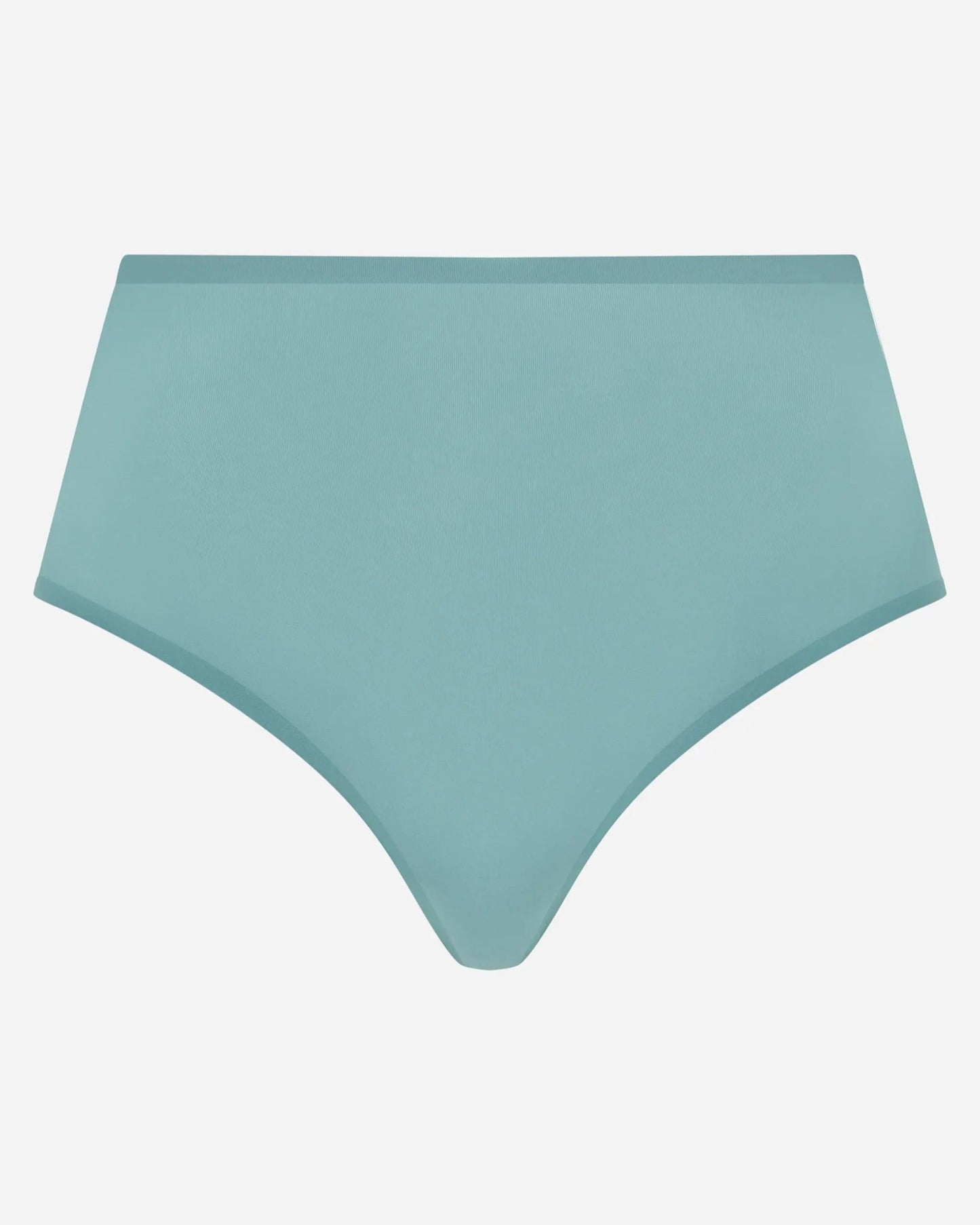 Softstretch thong string sømløs high waist, chantelle grønn peacock green, undertøy dame norge frilin