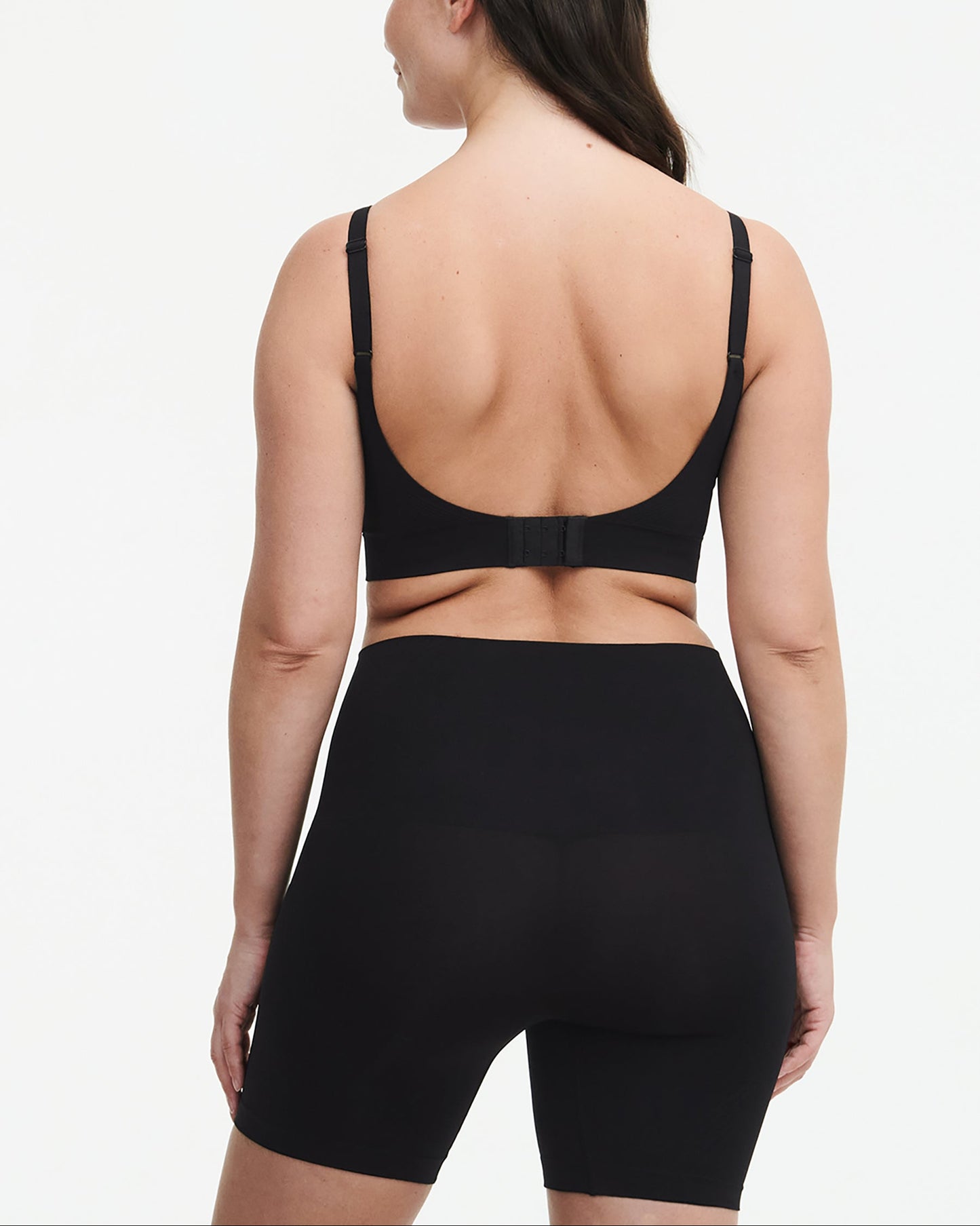 Undertøy shapewear hold-in, Norge dame, biker shorts, svart black, Chantelle