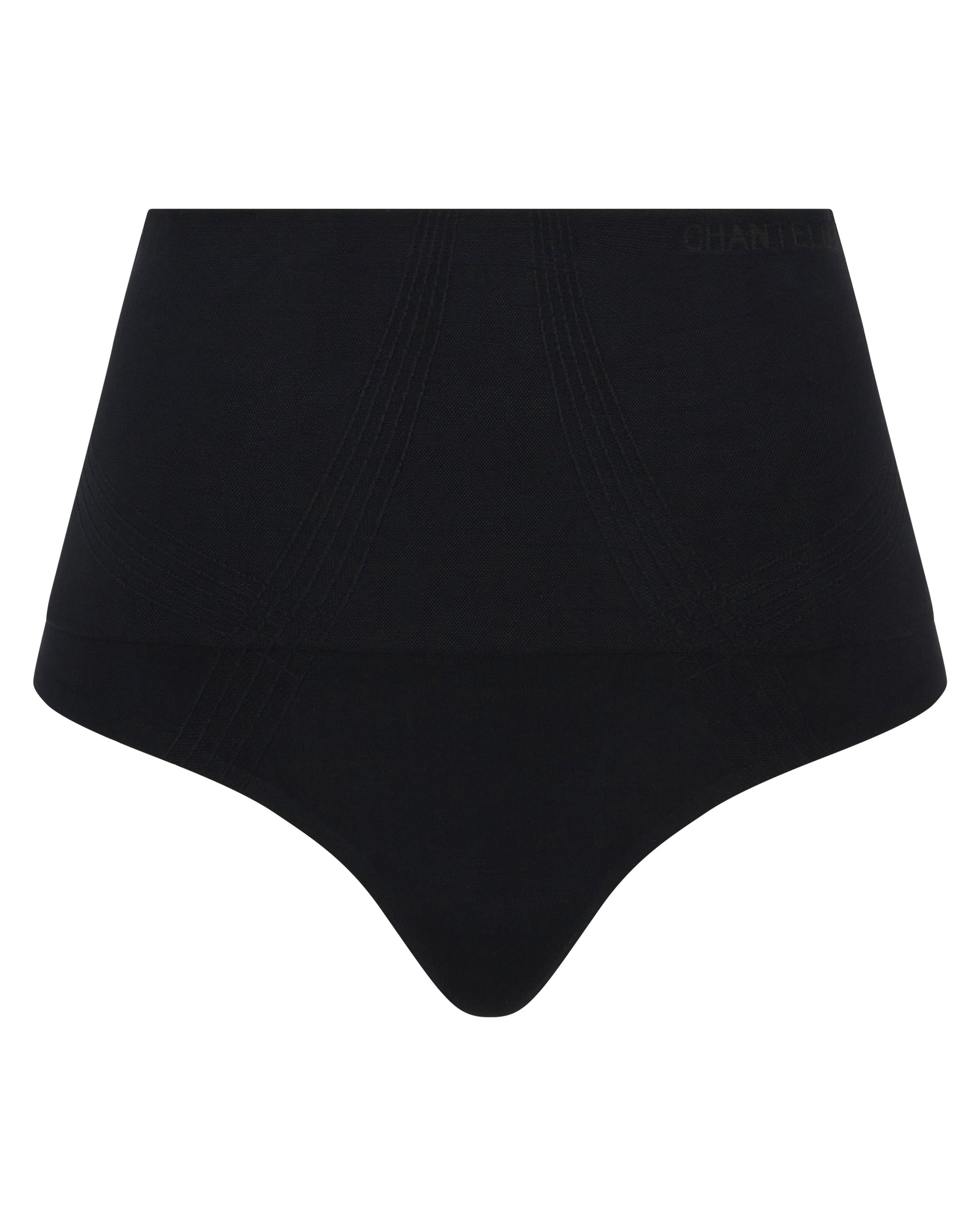 Undertøy shapewear hold-in, high waist thong stringtruse, Norge dame, Chantelle, black svart