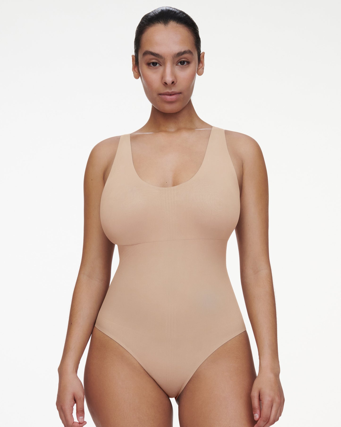 Body Shapewear hold-in support, undertøy norge dame, chantelle smooth comfort, beige nude