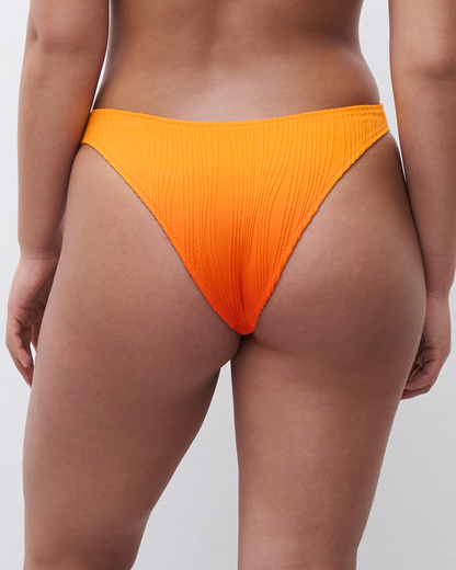 Bikinitruse bikini tanga oransje tie dye, chantelle pulp one size swimwear