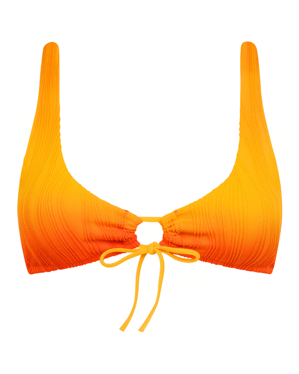 Bikinitruse bikini tanga oransje tie dye, chantelle pulp one size swimwear