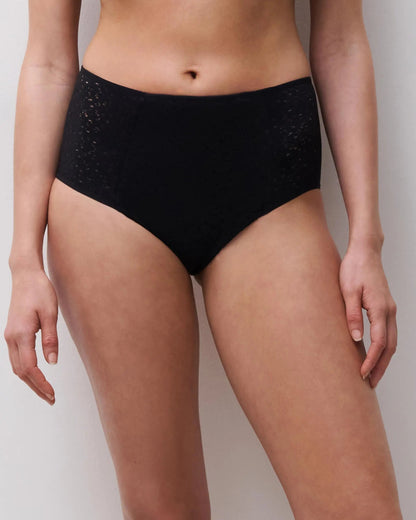 Truse med høyt liv høytlivstruse svart chantelle norah blonde, undertøy frilin norge