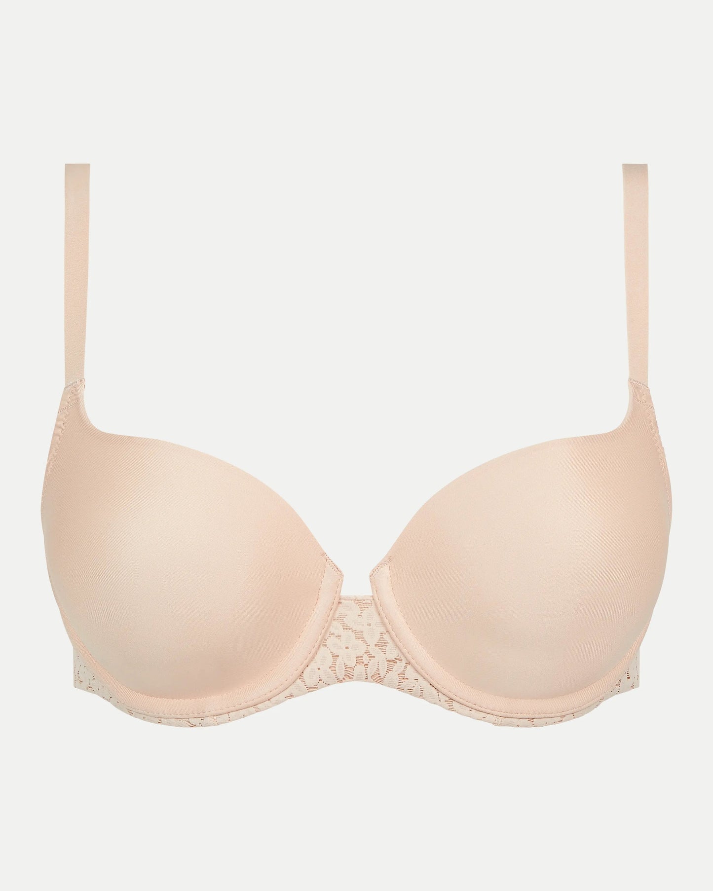 BH T-skjorte-bh nude beige Chantelle Norah, undertøy frilin norge